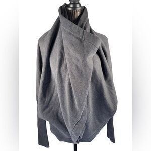Lululemon Wrap Around Sweater Gray Sz M-L